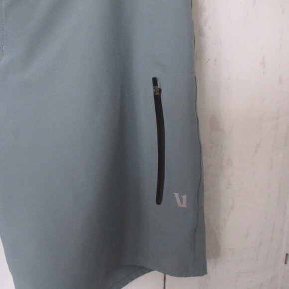 Vuori Infinity Board Shorts 36 Green Black Unlined Swim Trunks XL - Picture 4 of 8